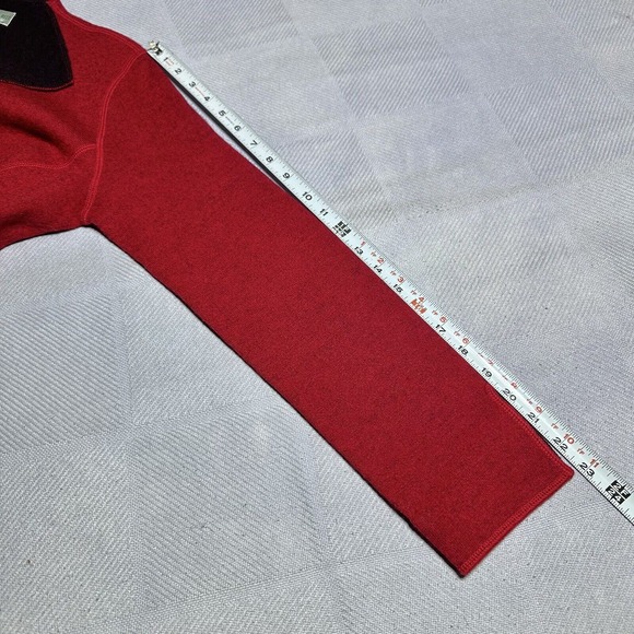 Austin Reed Red Pure Wool Two Button Lightweight Blazer Coat Women's Size Medium - Picture 11 of 11